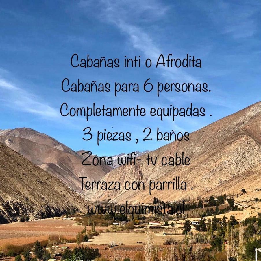 Cabanas Elquimista Pisco Elqui Eksteriør bilde